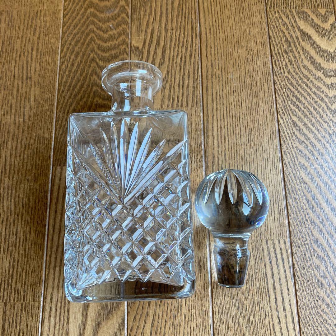 クリスタルボトル　昭和レトロ　ヴィンテージ