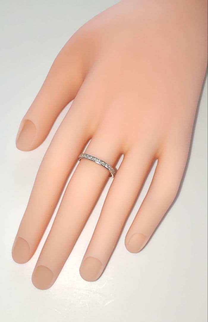 ヴァンドーム 14号 0.3ct ダイヤ エタニティ リング Pt900