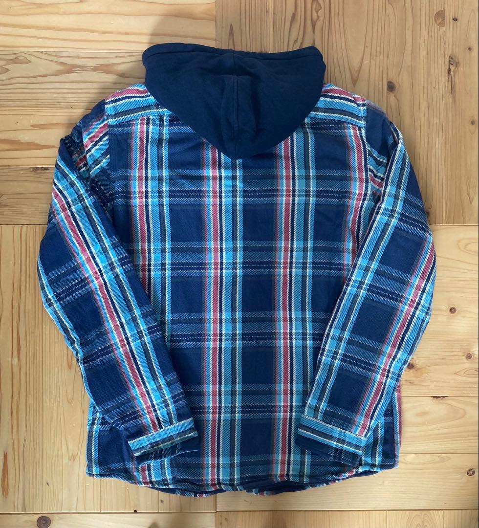 Ralph Lauren ラルフ M シャツパーカー 長袖シャツ 古着 90s