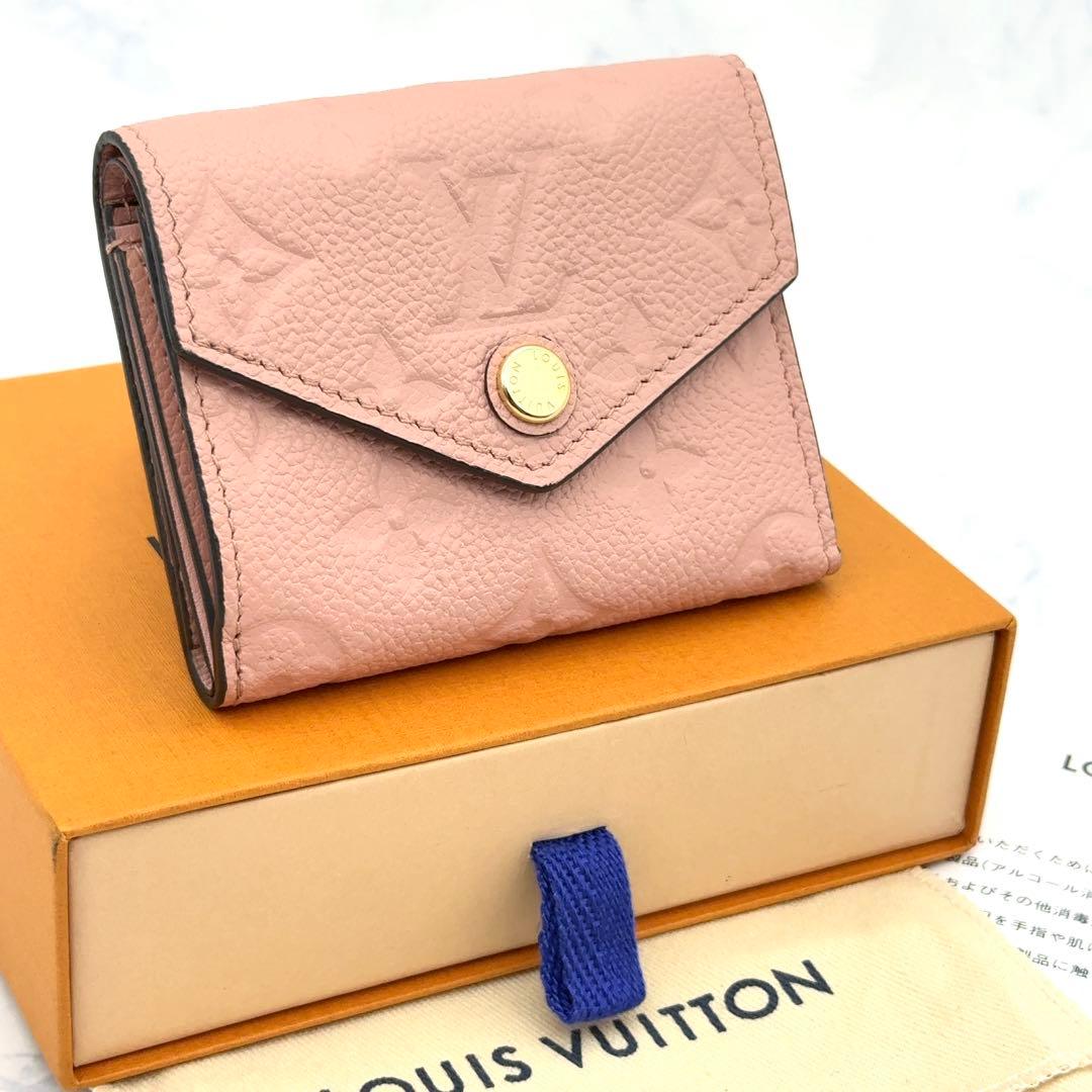 【ほぼ新品】ルイヴィトン モノグラム アンプラント ゾエ ピンク コンパクト