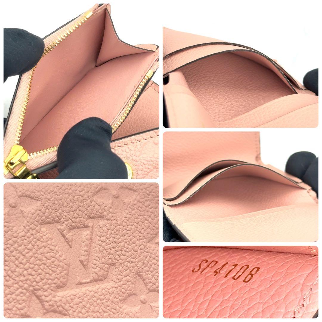 【ほぼ新品】ルイヴィトン モノグラム アンプラント ゾエ ピンク コンパクト