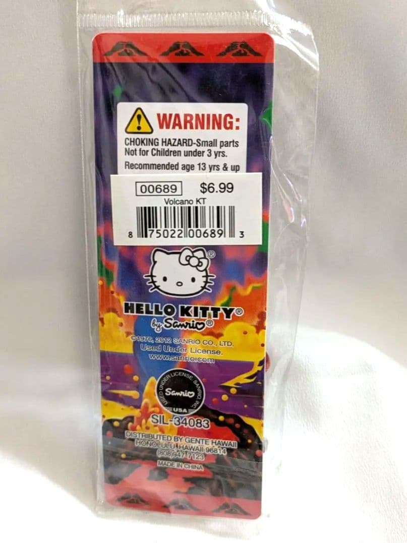 J*_様 日焼けハローキティ ハワイ　キラウエア火山　根付　2012　未開封