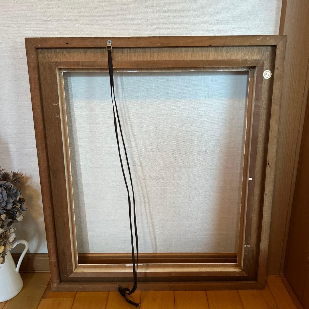 レトロ！ヴィンテージ！アンティークフレーム2枚　古道具　木製額縁　ニチガク