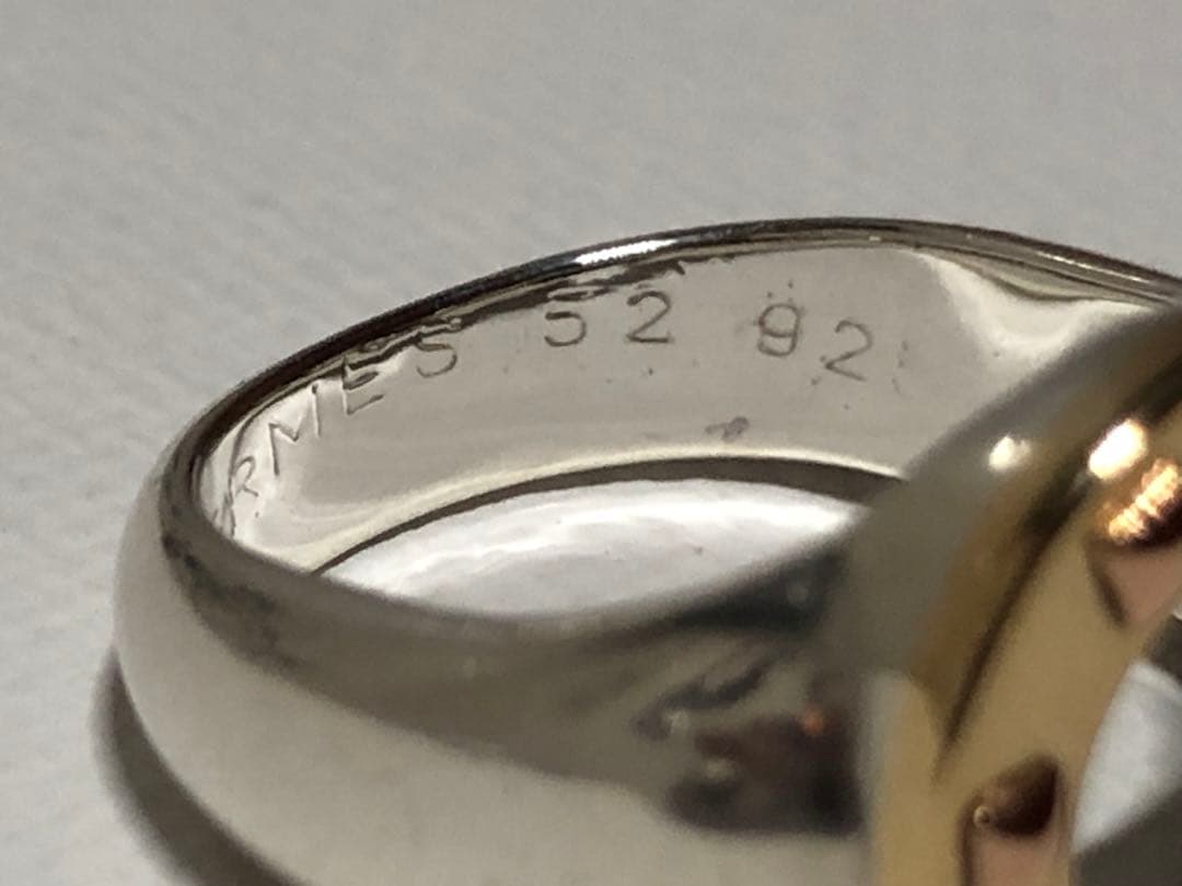 エルメス ホースシューリング シルバー925 ヴィンテージ