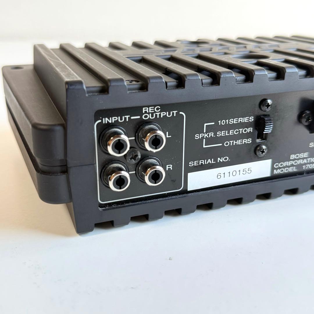 大*山様 BOSE Model 1705 ステレオ パワーアンプ【NN1209-