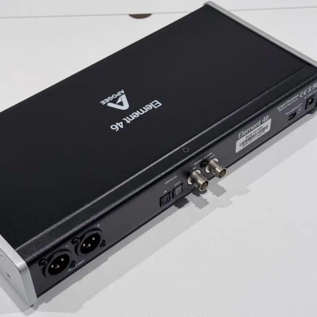 美品Apogee Element 46/純正Thunderboltケーブルセット