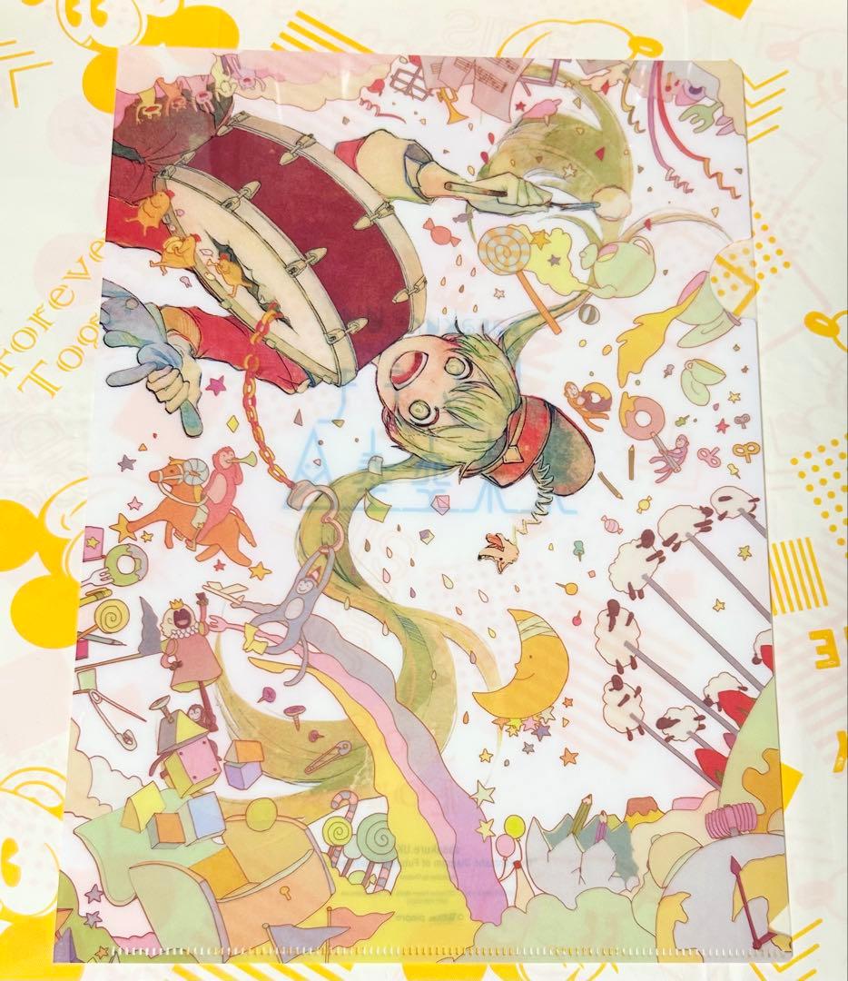 初音ミク CD特典 クリアファイル 4点