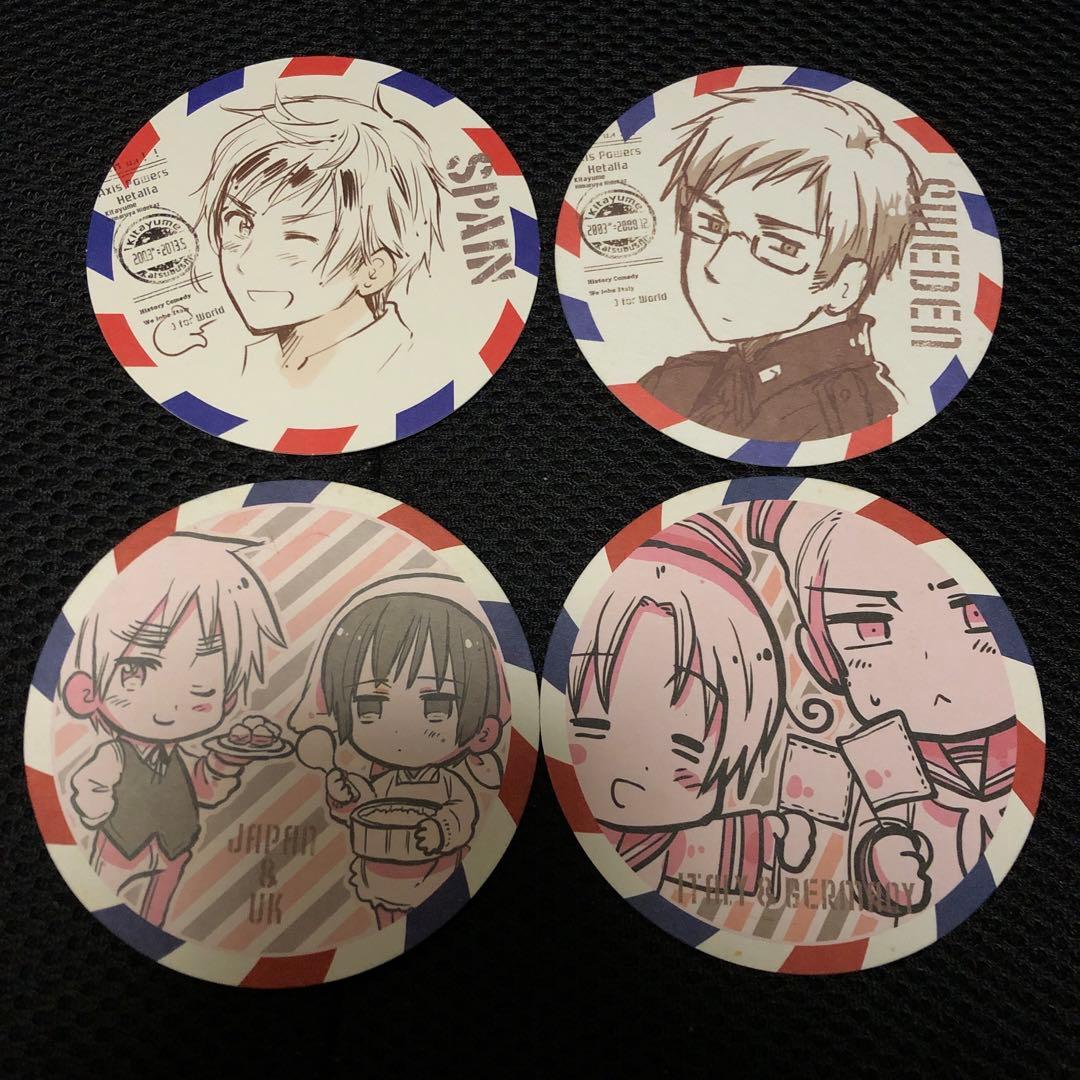 ヘタリア　缶バッジ　12 点セット