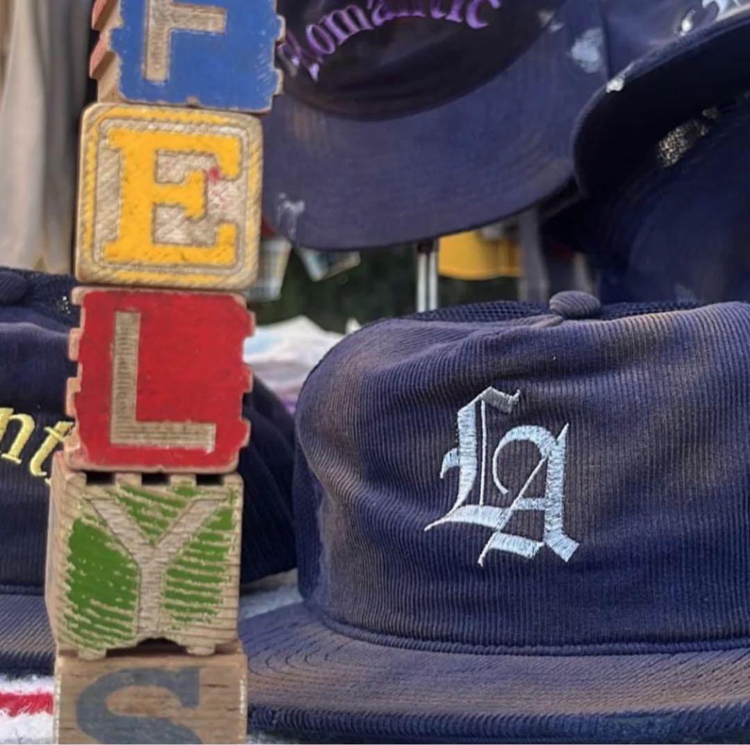 felys オリジナル LA Corduroy mesh cap