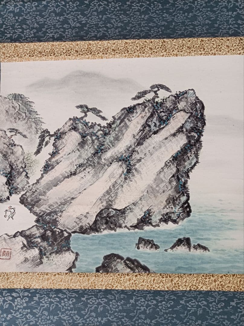 宝船 軸 開運 福 金運 縁起物 繁盛 おもてなし 絵 日本 中国 美術