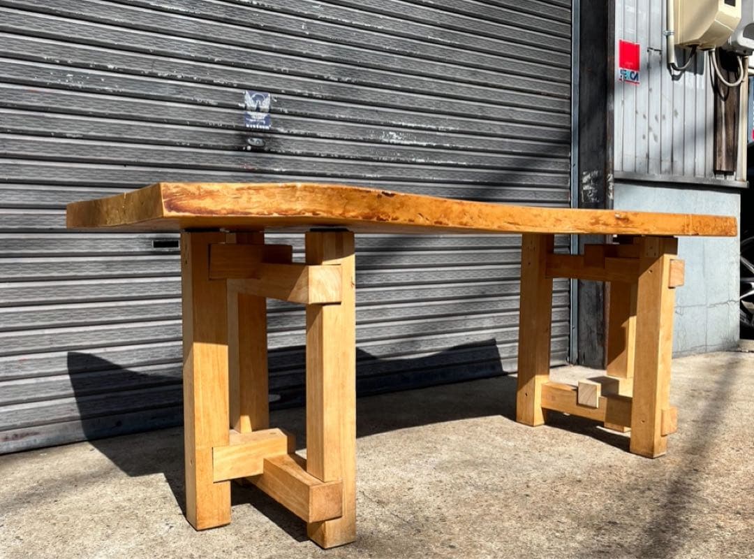 無垢1枚板 無垢材 契り ダイニングテーブル 天板のみ