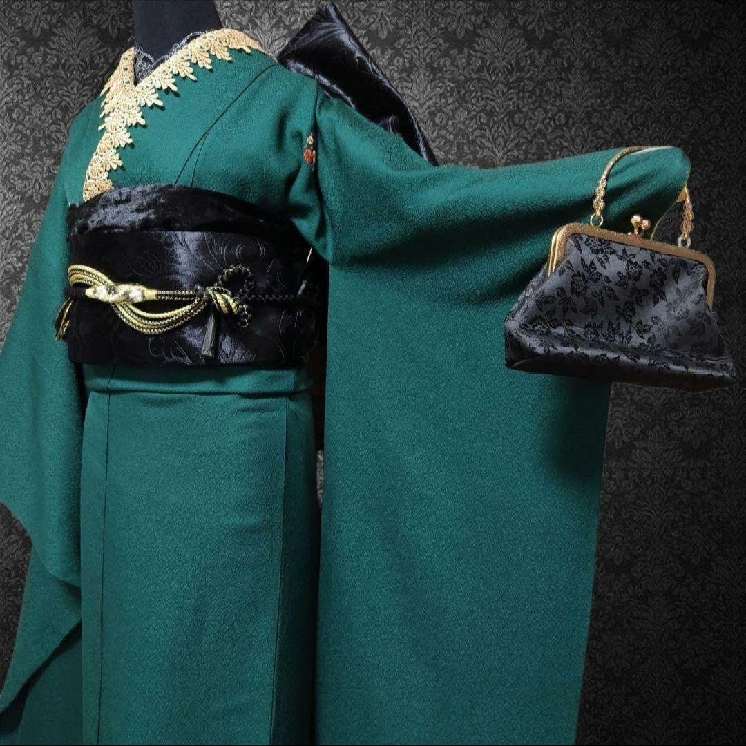 すぴなぁ*̣̩⋆̩*・振袖フルセット(9点)・成人式・色無地振袖・特典有り