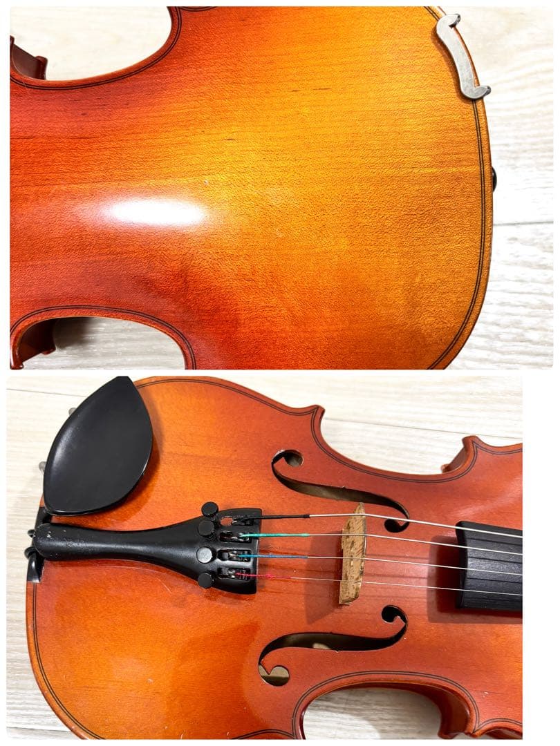 【天然馬毛弓付き】SUZUKI バイオリン No.220 1/8 1993年製