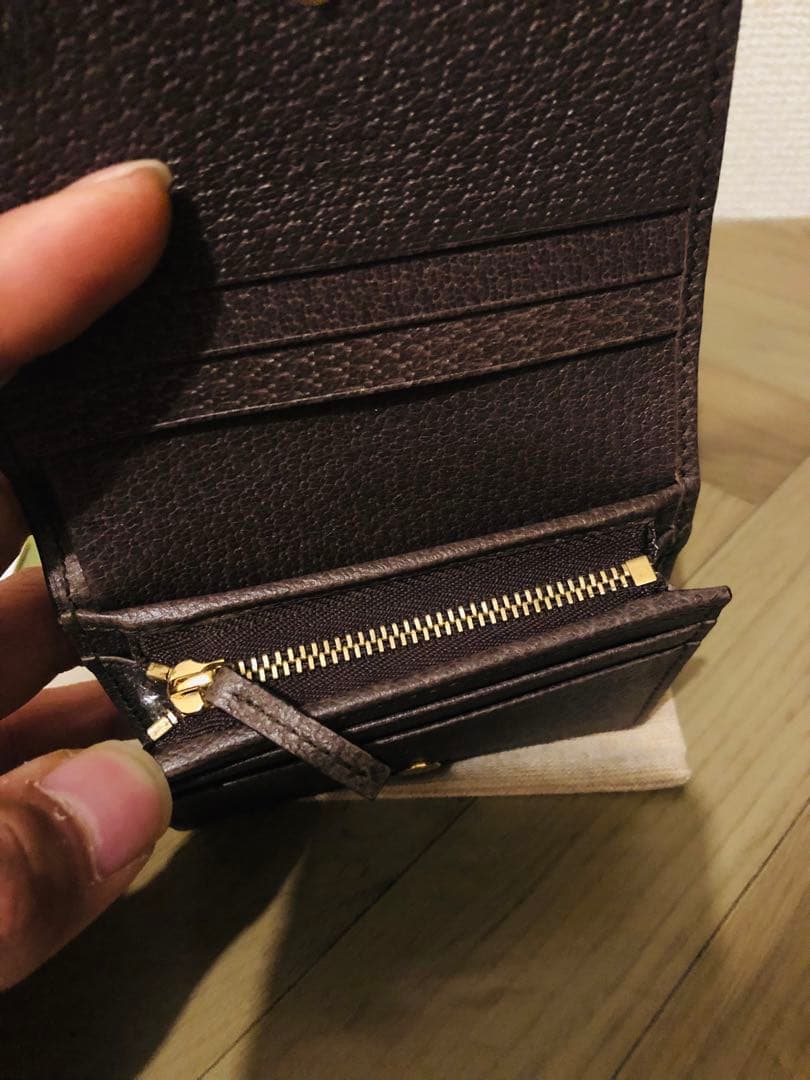 GUCCI 二つ折り財布　オフィディア　GG カードケース ウォレット　超美品