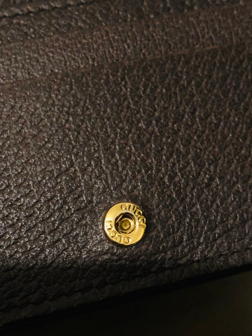GUCCI 二つ折り財布　オフィディア　GG カードケース ウォレット　超美品