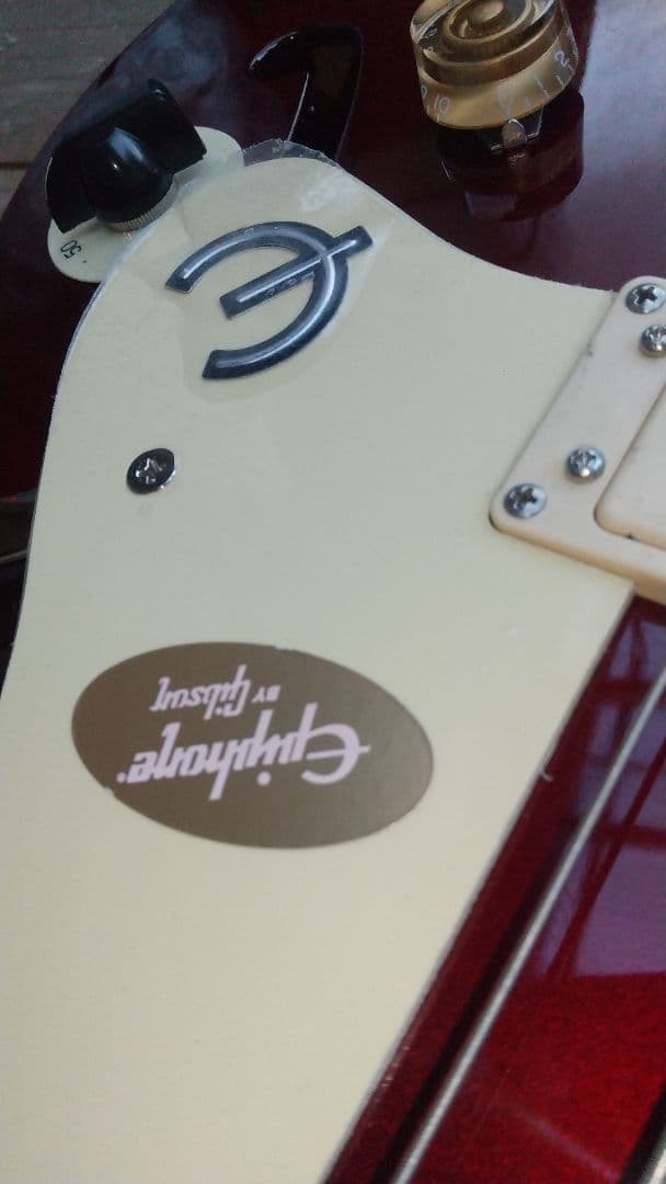 Epiphone Jack Casady Signature レッド ケース付