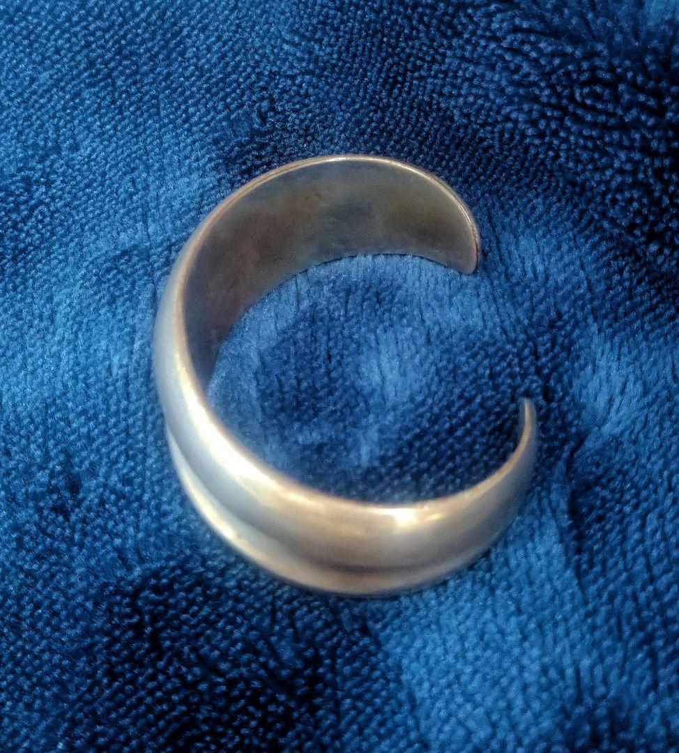 LOS BALLESTEROS ビンテージ メキシコ シルバー カフ バングル