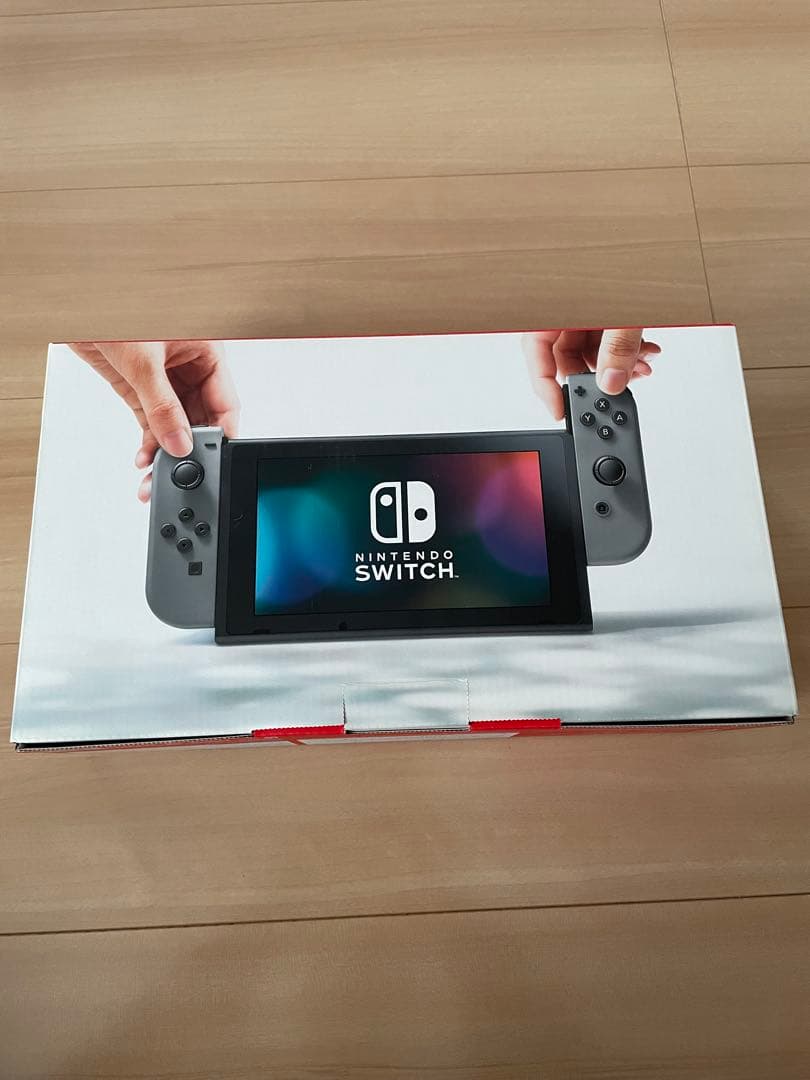 Nintendo Switch グレー 本体 箱・付属品付き