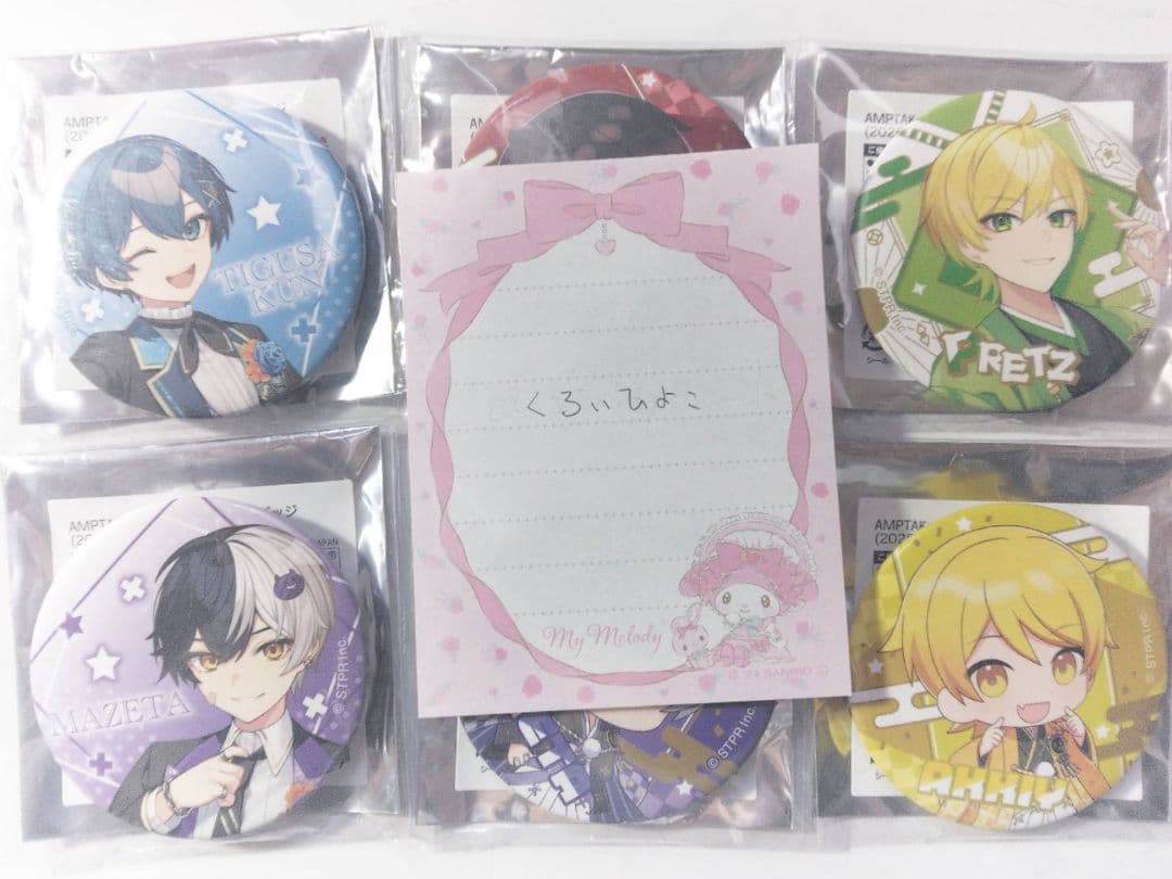 AMPTAK×COLORS 缶バッジ トレカ アクキー アクスタ まとめ売り