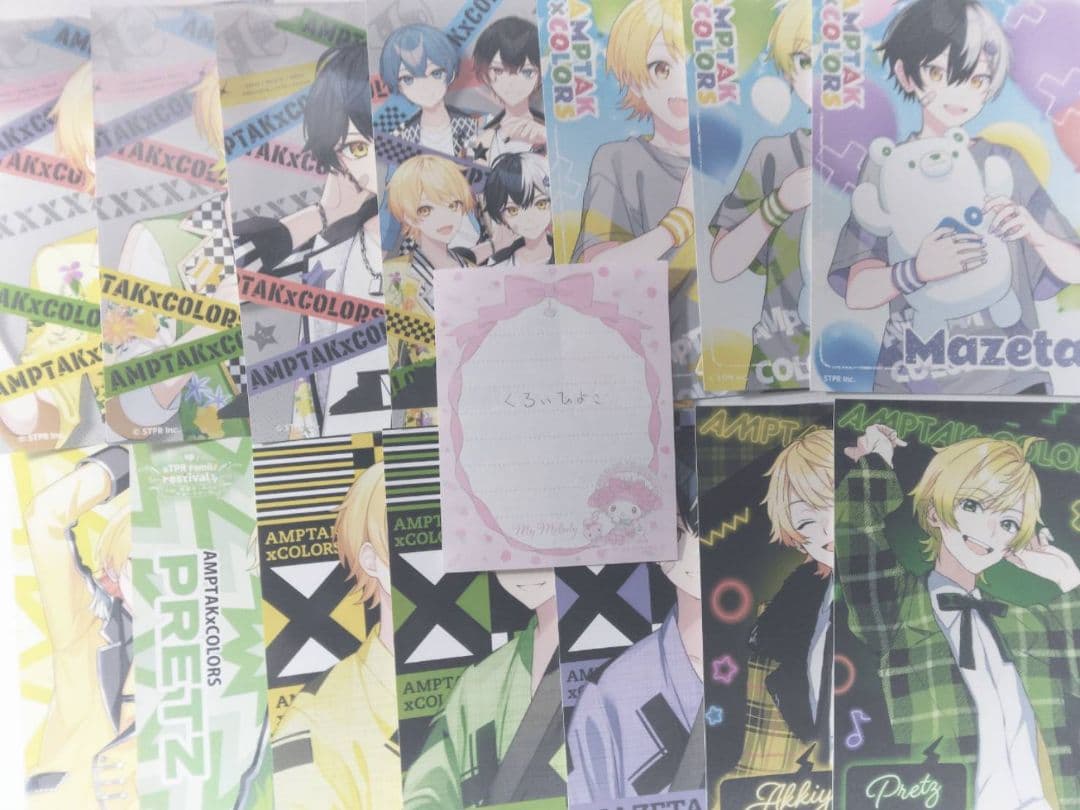 AMPTAK×COLORS 缶バッジ トレカ アクキー アクスタ まとめ売り