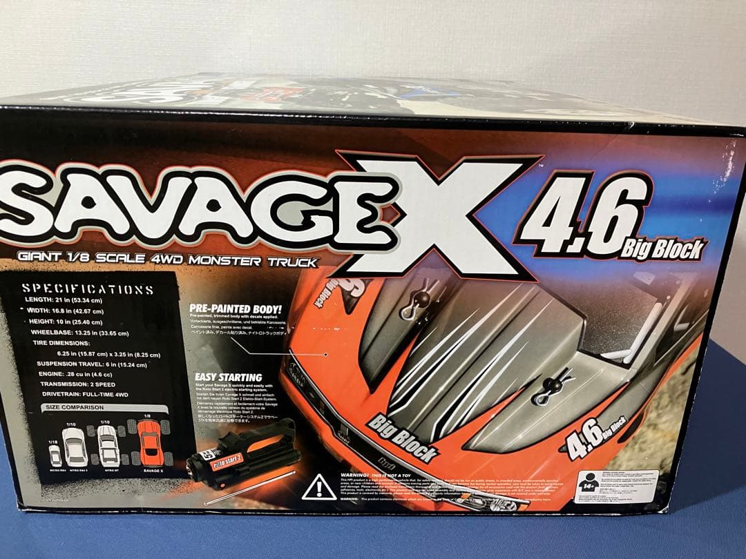hpi サベージX 4.6 新品未使用