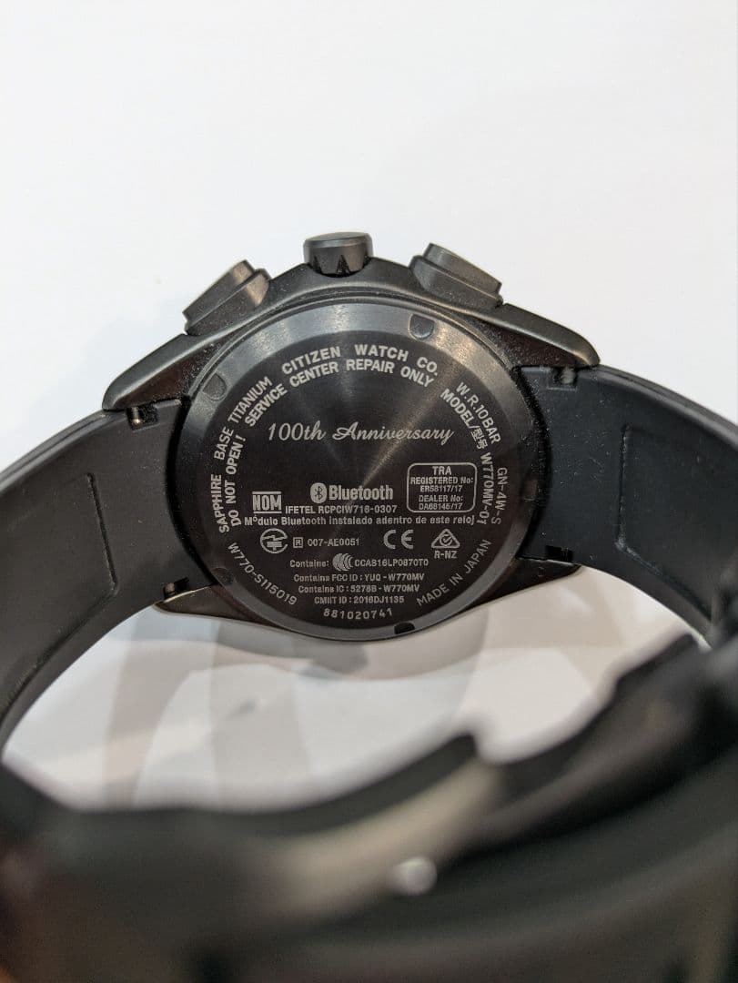 動作確認済【セール】CITIZENエコドライブ100周年記念モデル