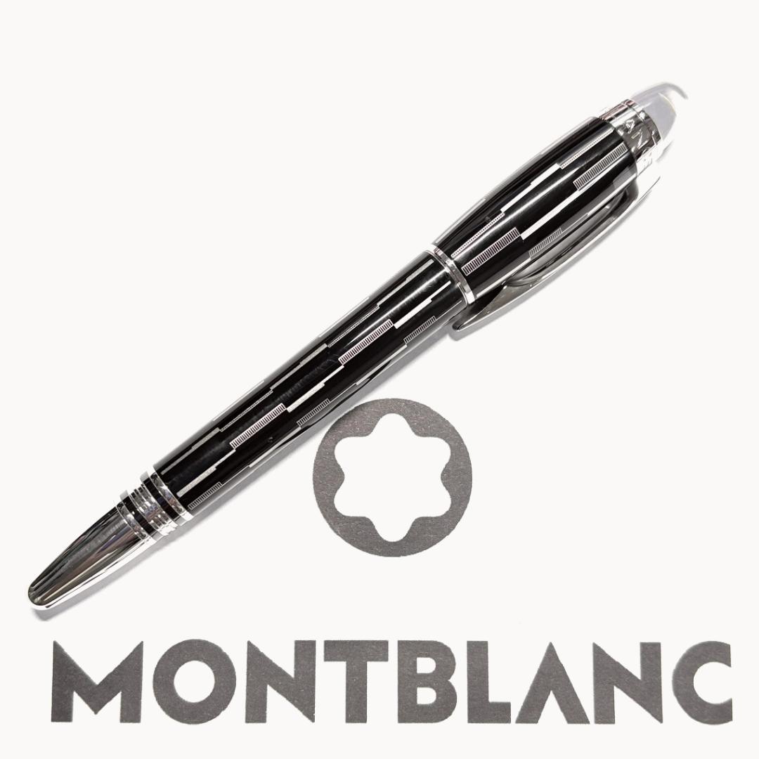 267.モンブラン スターウォーカー　ブラックミステリーローラーボール　　美品