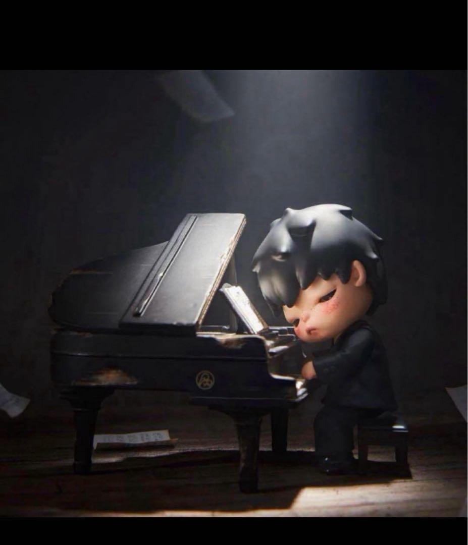 2セット　ポップマートHirono The Pianist Figure