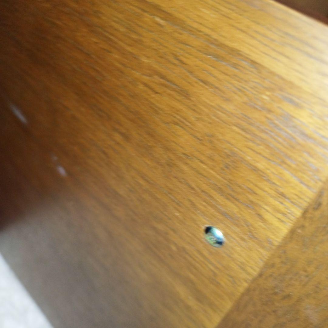 レトロ　木製　電話台 引き出し付き　ラック