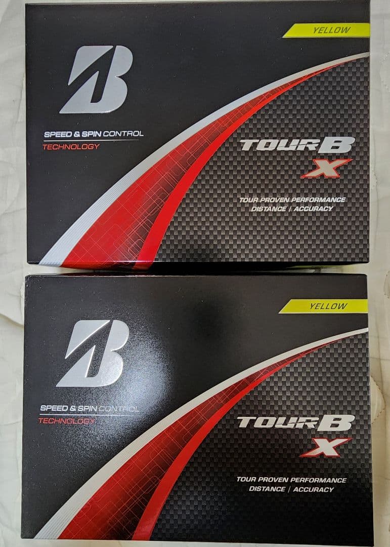 【新品オトク】ブリヂストン 2024 TOUR B X イエローボール計33個