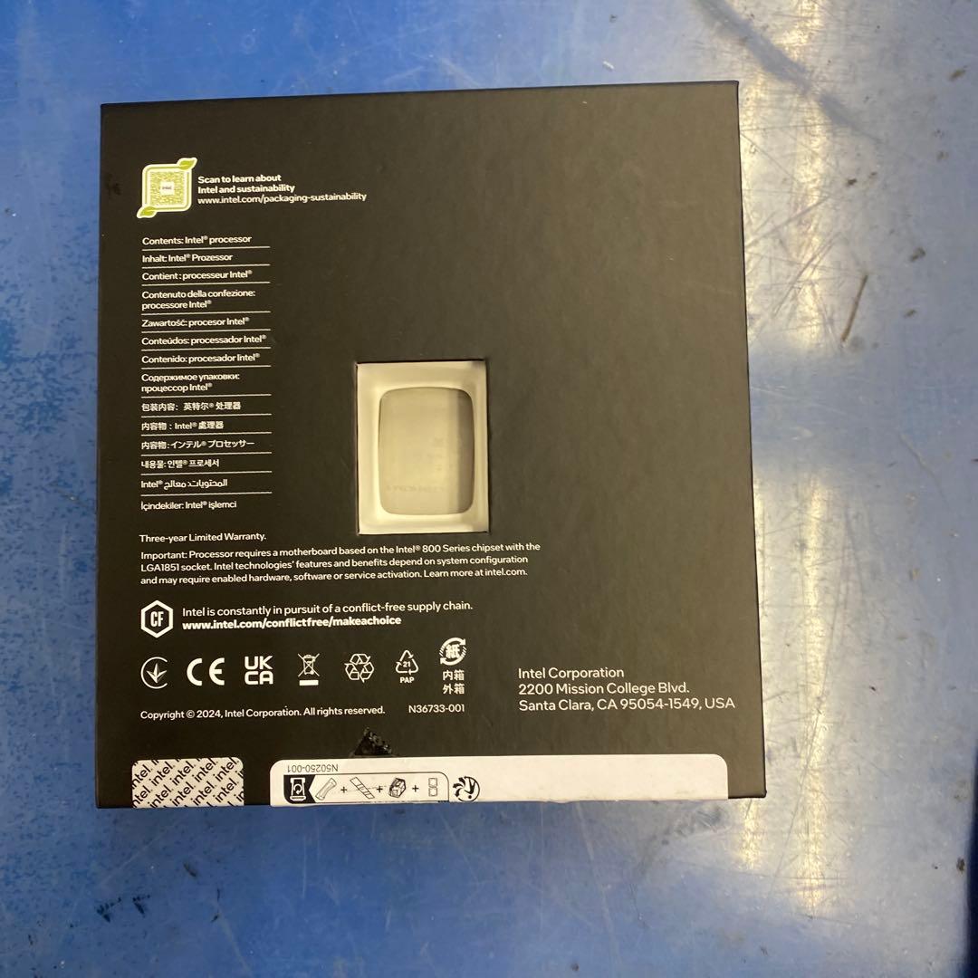 ★送料込み♣︎INTER ULTRA i9 285K LGA1851