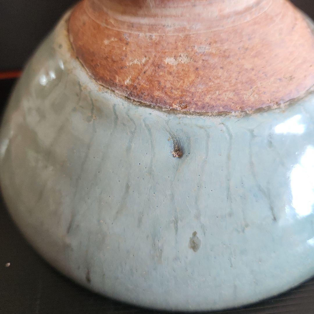 中国鈞窯　菓子噐　箱付き