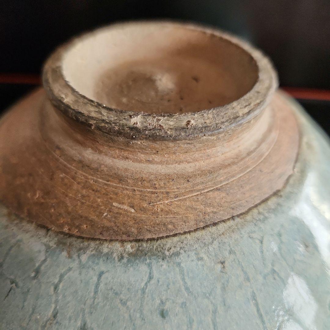 中国鈞窯　菓子噐　箱付き