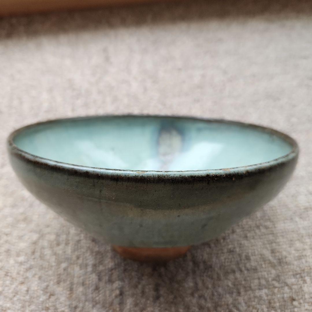 中国鈞窯　菓子噐　箱付き