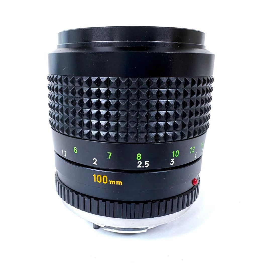 レンズ(単焦点) MINOLTA MC TELE ROKKOR-PF 100mm F2.5