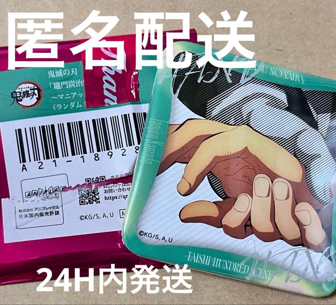 竈門炭治郎 冨岡義勇 鬼滅の刃 隊士百景 マニアック缶バッジ マニ缶
