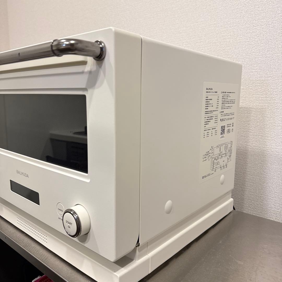 BALMUDA The Range K09Aホワイト 電子レンジ