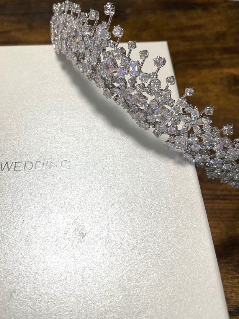 ANNAN WEDDING ティアラ シルバー