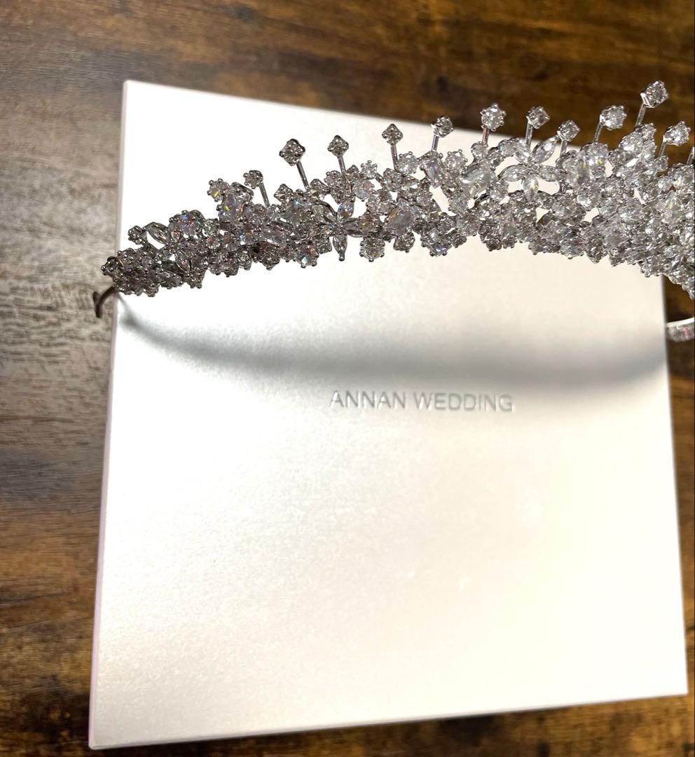 ANNAN WEDDING ティアラ シルバー
