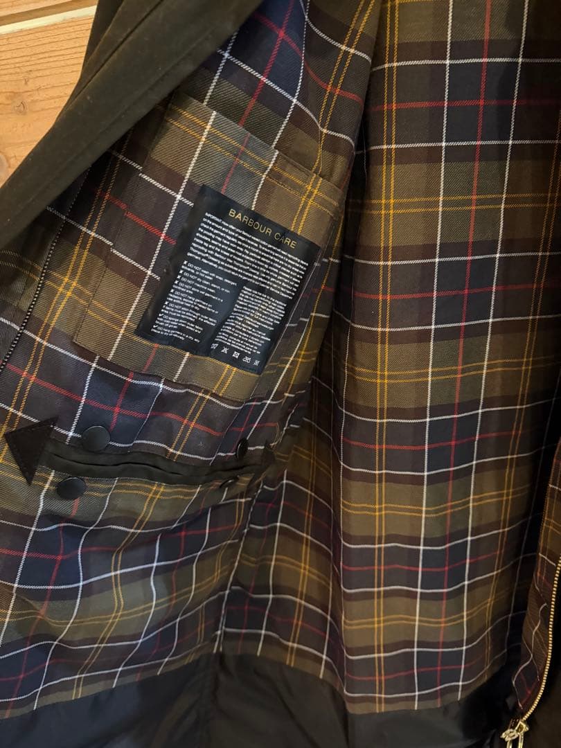 Barbour バブアー　ノーザンブリア　40 未使用品 オリーブ