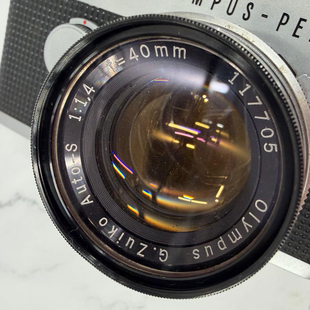 OLYMPUS PEN–Fボディ　オリンパス　1:1.4f＝40 フィルムカメラ