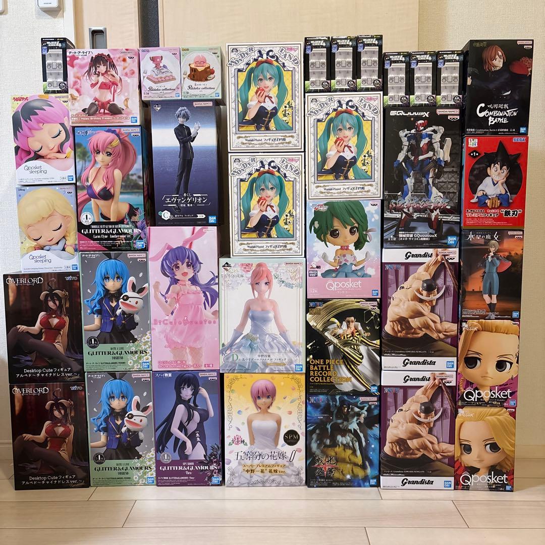 新品未開封⭐︎ 美少女　少年　アニメ　プライズフィギュア　大量36点 まとめ売り