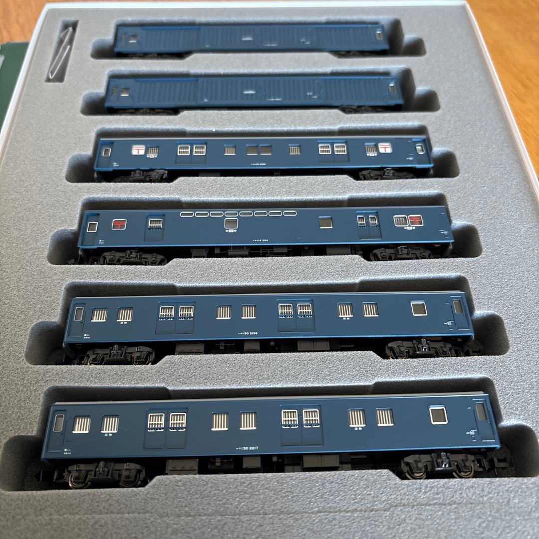 【新同】KATO 10-1590 郵便・荷物列車 東海道山陽後期編成6両セット②