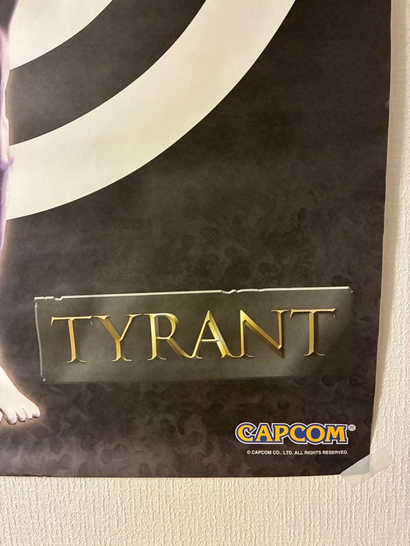 ★希少★ バイオハザード タイラント　ポスター　15周年　シューティングバーEA