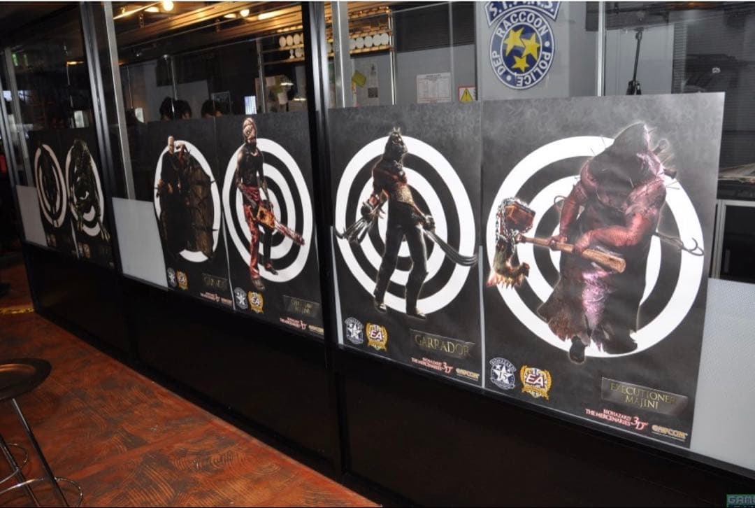 ★希少★ バイオハザード タイラント　ポスター　15周年　シューティングバーEA