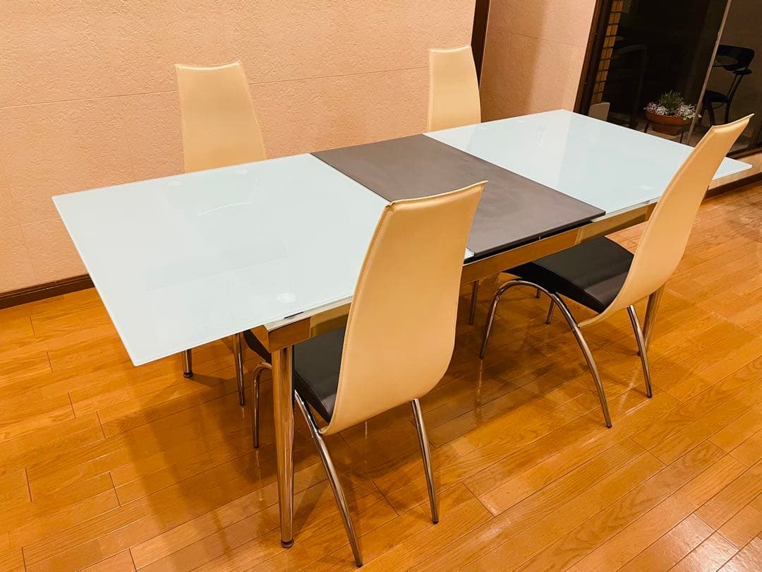 イタリアン家具 Effezetaエフェゼッタダイニングテーブル 引き取り限定品