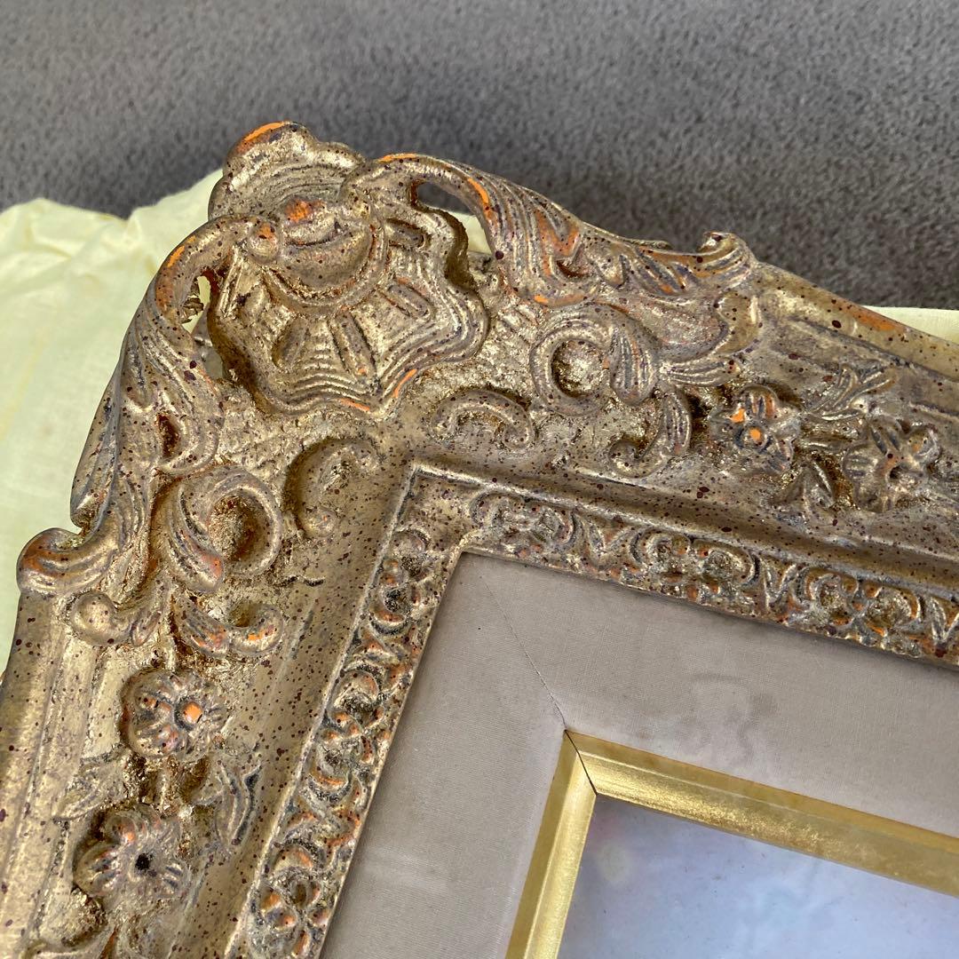 c*4様 P10号 油彩額縁 ゴールドフレーム 渋みのある金色 アートフレーム