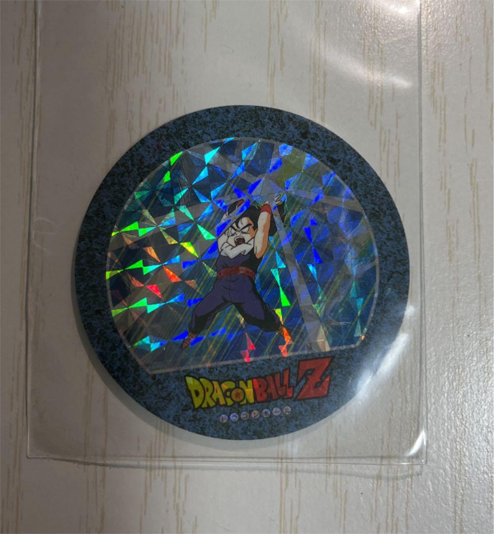ドラゴンボールZ きゃらかーん　丸型キラカード　孫悟飯