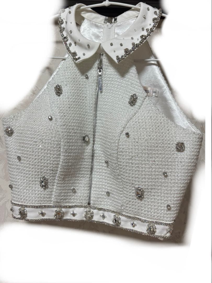 ROBE de FLEURSローブドフルール　白ドレス