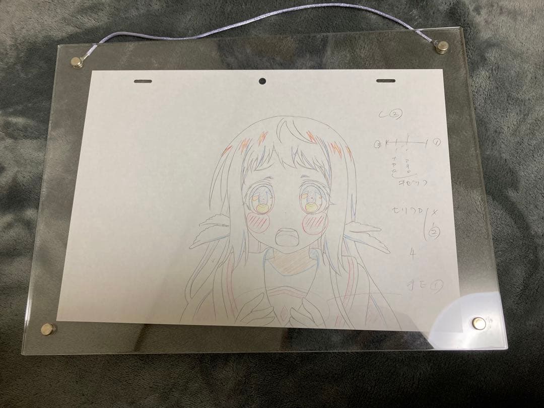 凪のあすから まなか セル画　花澤香菜